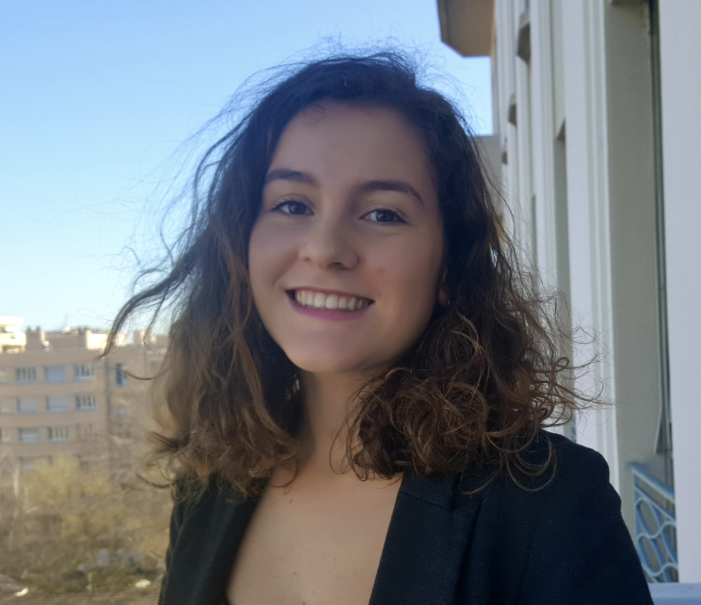 Bérénice Meunier, étudiante en 2ème année du Magistère DJC
