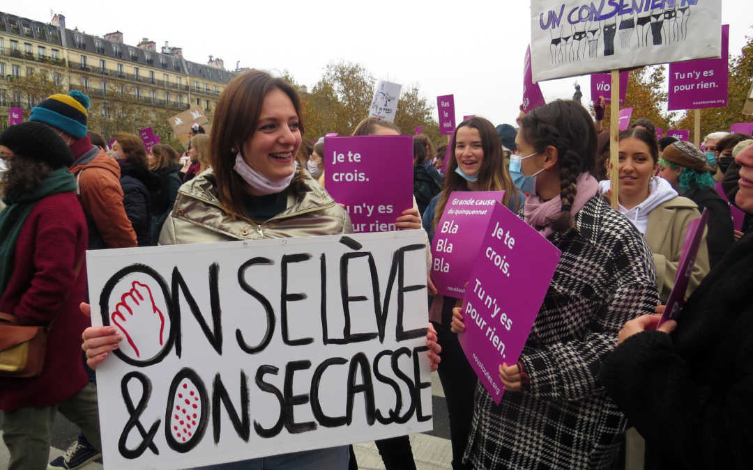 Face aux violences sexistes et sexuelles : on se lève et on marche