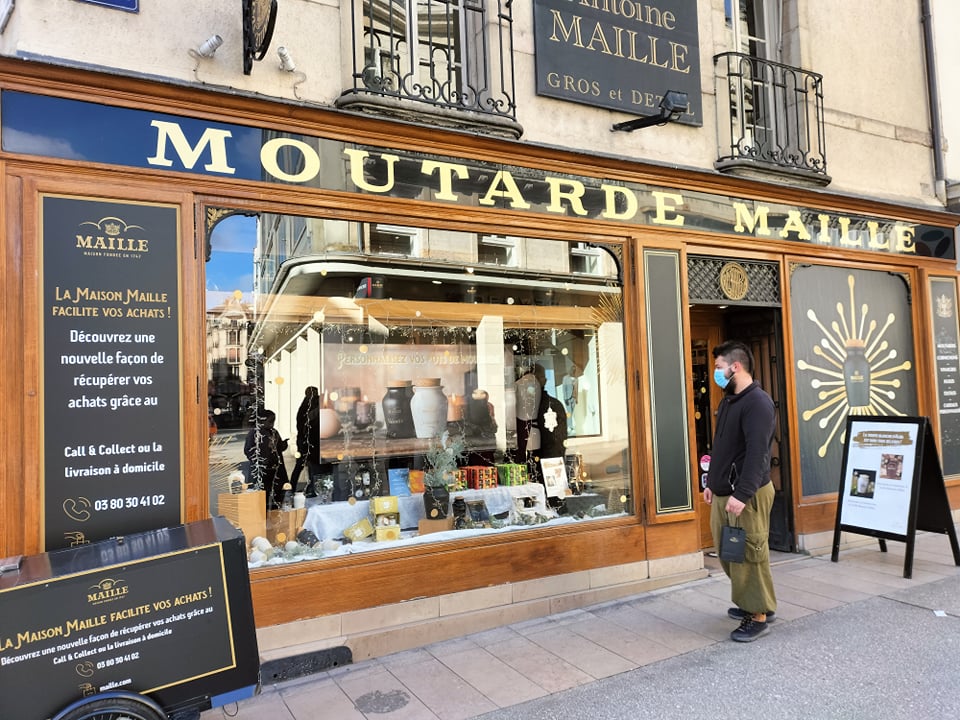 La Maison Maille à Dijon : une boutique empreinte d’histoire