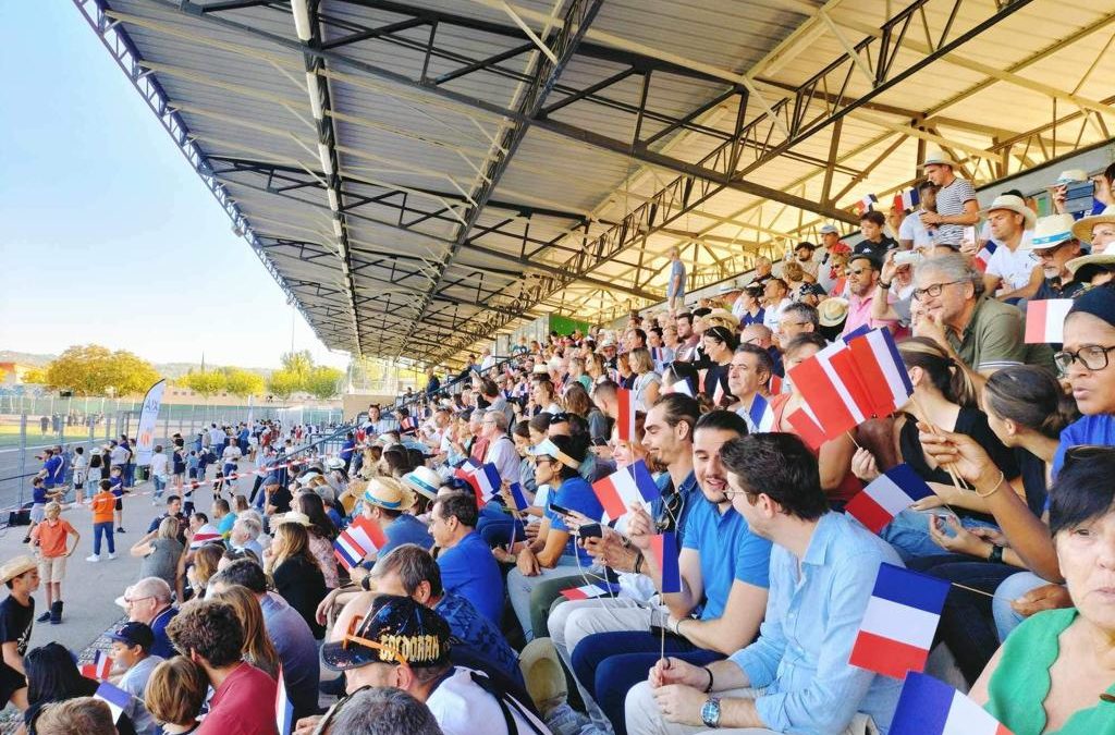 Coupe du monde de rugby : 2000 supporters présents pour encourager le XV de France
